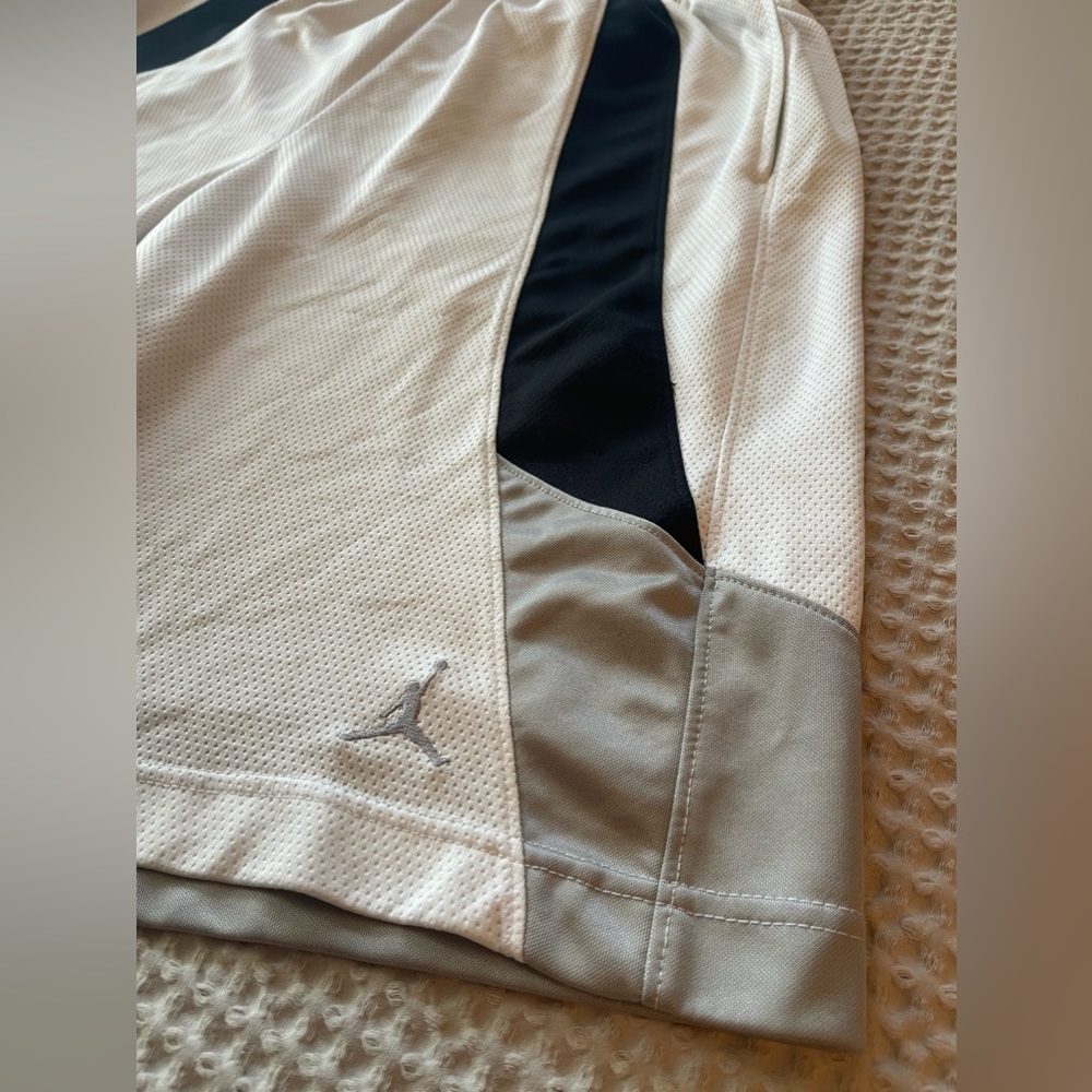 White Men’s Jordan Shorts Used Size Medium